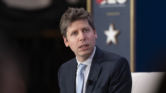 OpenAI-ceo Sam Altman. Bron: Sean Rayford/Getty Images