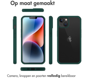Accezz 360В° Full Protective Cover iPhone 14 Plus - Groen