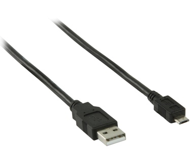 ValueLine 3m, USB 2.0, USB A - Micro B