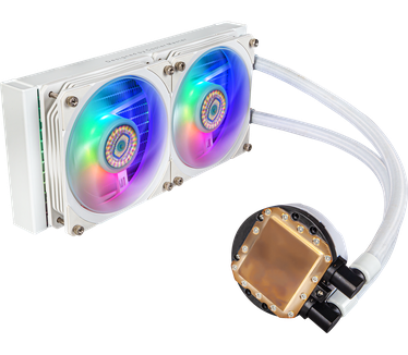 Cooler Master MasterLiquid PL240 Flux White Edition