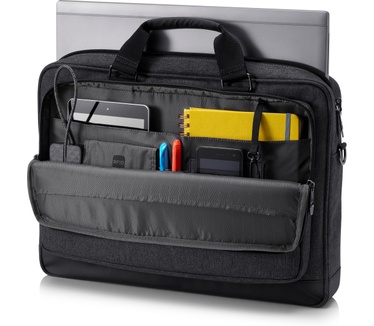 HP Executive 17.3 Top Load Grijs, Zwart