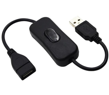 Allteq USB A naar USB A - USB 3.0 - Zwart