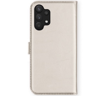 Selencia Echt Lederen Bookcase Samsung Galaxy A32 (5G) - Lichtgrijs