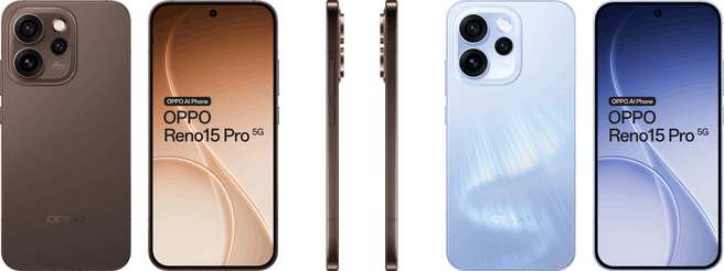 OPPO Reno15 Pro 5G. Beeld: OPPO