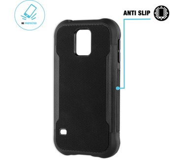 BeHello Samsung Galaxy S5 / S5 Neo Impact Case Black
