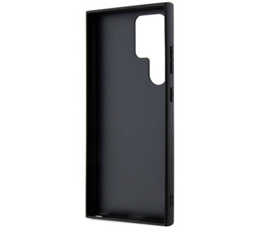 Guess 4G Metal Logo Back Case - Galaxy S24 Ultra (S928) - Blauw Blauw