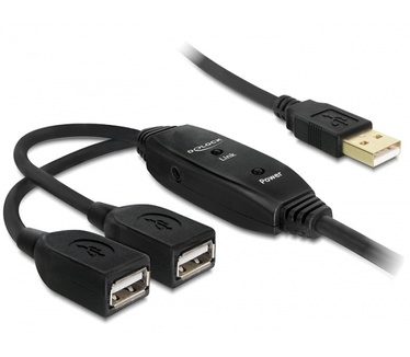Delock USB 2.0 male to 2x USB female
