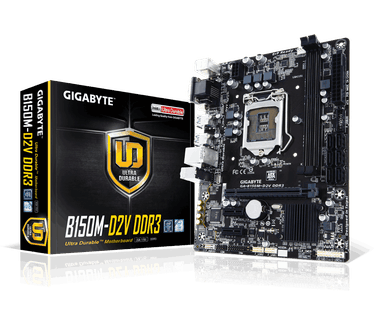 Gigabyte GA-B150M-D2V DDR3
