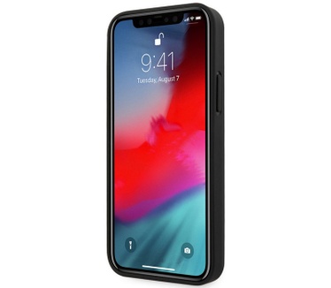 Guess 4G Triangle Hard Case Apple iPhone 12/12 Pro (6.1'') Grijs  Grijs