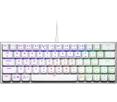 Cooler Master SK620 (TTC Brown, Qwerty US) Wit