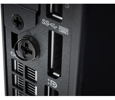 Lenovo ThinkCentre M910x 3.6GHz i7-7700 1L maat pc Zwart Mini PC + 5 Year Next Business Day On Site Warranty