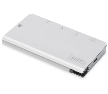 Digitus DA-70867 USB-C Travel Dock, 6 Port