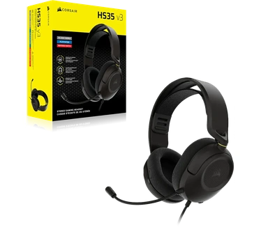 Corsair HS35 v3 Zwart