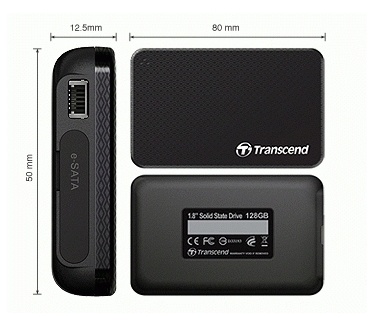 Transcend TS128GSSD18M-M 128GB Zwart