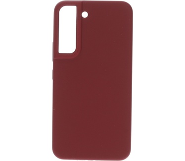 Mobiparts Silicone Cover Samsung Galaxy S22 Plum Red