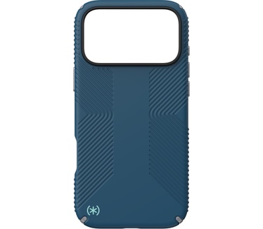 Speck Presidio2 Grip + MS Apple iPhone 17 Pro Max Deep Sea Blue- with Microban