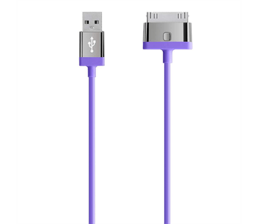 Belkin MIXIT&#8593; 30-Pin to USB ChargeSync Cable Paars