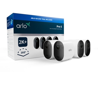 Arlo Arlo Pro 5 2K+ beveiligingscamera voor buiten, 4-cam