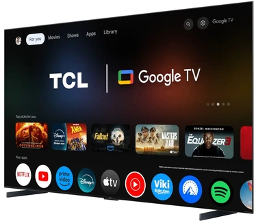 TCL 98MQLED85K Zwart