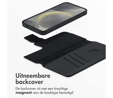 Accezz Leather Bookcase 2-in-1 met MagSafe