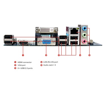 Giada Giada MI-H61C mini-ITX mainboard