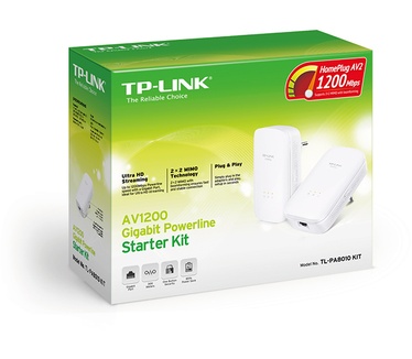 TP-Link AV1200 Gigabit Powerline Starter Kit TL-PA8010 KIT