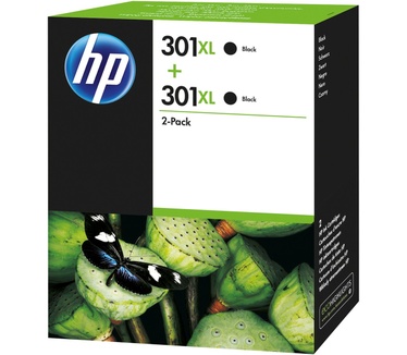 HP 301XL zwart (2 stuks)