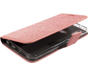 Mobiparts Saffiano Wallet Case Huawei P20 Lite Pink