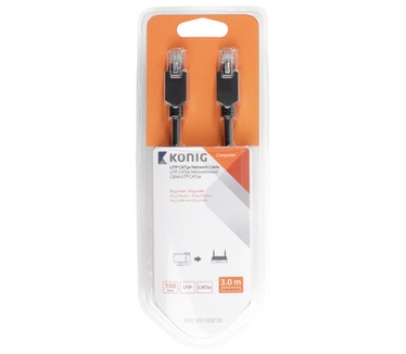Konig RJ45, cat. 5e, 3 m