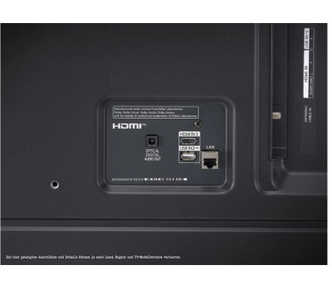LG Nanocell 55NANO766QA Zwart
