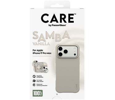 PanzerGlass CARE by PanzerGlass® Fashionable Case Samba Vanilla w. MagSafe iPhone 17 Pro Max