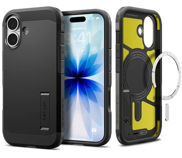 Spigen Tough Armor T (MagFit) (iPhone 17 Pro) Zwart