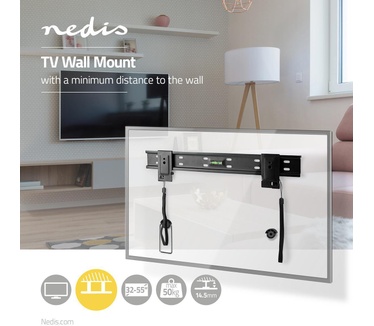 Nedis TVWM1036BK