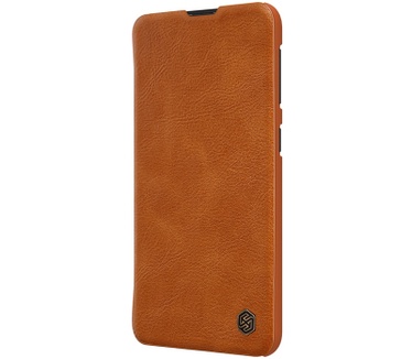 Nillkin Qin PU Leather Book Case - Samsung Galaxy A20e - Bruin  Bruin
