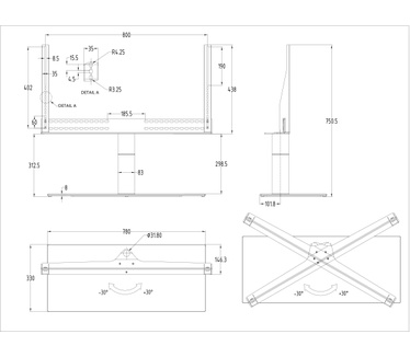 Multibrackets X Large MAX 800x400