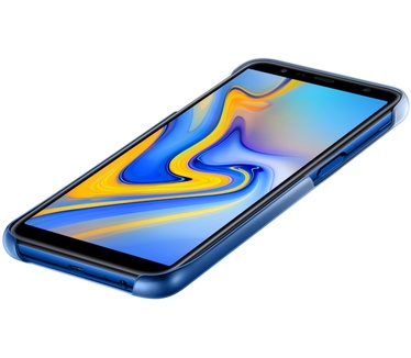 Samsung Galaxy J6+ Gradation Cover (Galaxy J6 Plus) Blauw