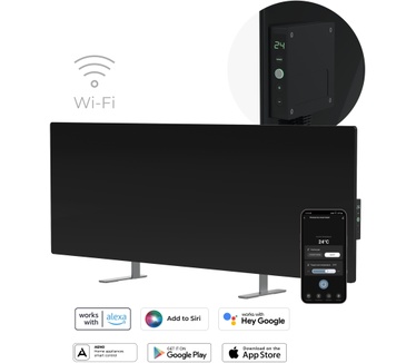 Aeno Infrarot Heizkörper Premium Eco Smart LED GH4S 700W BK retail