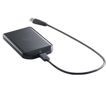 Dell USB 3.0 500GB Zwart