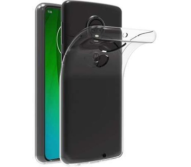 qMust Motorola Moto G7 Power Flexibel Hoesje Transparant