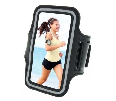 qMust Sport Armband Motorola Moto X Style (Black/Grey)