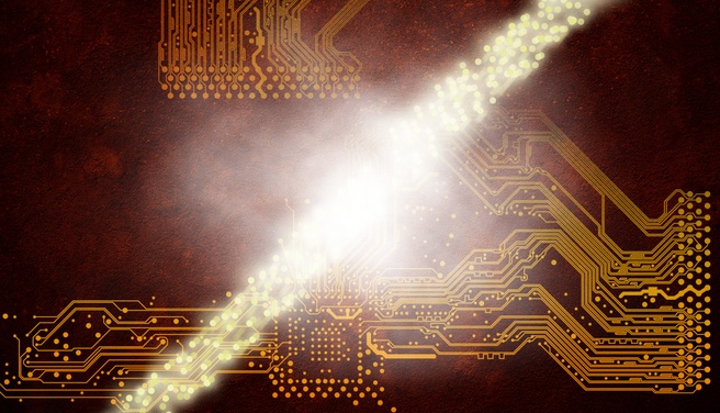 Dit is geen optische transistor
