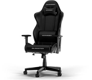 DXRacer GLADIATOR L Black PVC Leather gamestoel