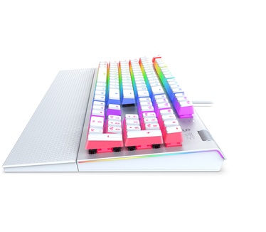 SPC Gear GK650K Omnis RGB Onyx White Pudding Edition (Kailh Red, Qwerty US)