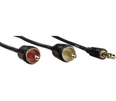 Hama 1.5m, 3.5mm/2xRCA