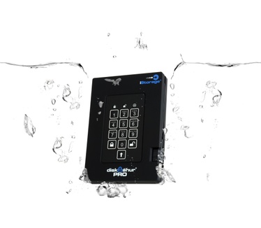 iStorage diskAshur PRO HDD USB3.0 2TB Zwart