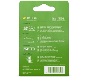GP ReCyko+ 2100mAh 4Stk.