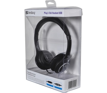 Sandberg Plug'n Talk Headset USB Black