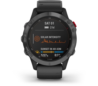 Garmin fēnix 6 Pro Solar Grijs (Zwart)