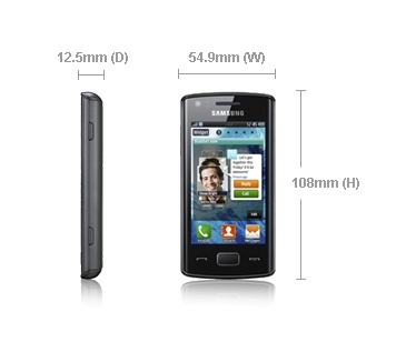 Samsung Wave 578 S5780 Zwart