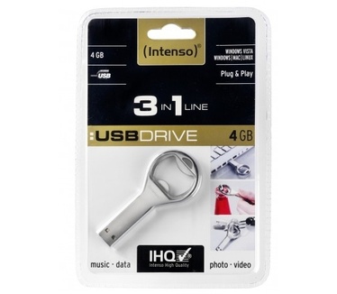 Intenso 3in1 Line 4GB Zilver